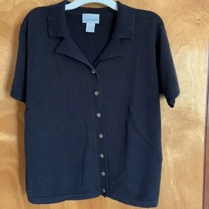 Van Heusen size medium black sweater